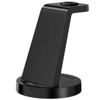 18W Wireless Charger -  3 in 1 Charging Station Compatible with Iphone 16E 16 15 14 13 12 11 X Pro Max - Fast Charging Dock Compatible for Apple Watch & Airpods 4 3 Pro