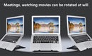 Rotatable  for 10-17" Laptops, Adjustable Height Laptop Riser for Desk, Portable Computer Stands Swivel Laptop Support with Phone Stand, Notebook Mount Holder Macbook Air Pro Lift
