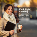 Portable Monitor 15.6-Inch FHD 1080P Ultra-Slim Travel External Monitor HDR IPS Gaming Display with Kickstand &Speakers USB-C HDMI Plug&Play，For Laptop PC Phone PS4/5 Xbox Switch