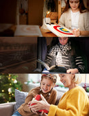 Rechargeable Book Light for Reading in Bed, 80H Reading, 3 Brightness Levels & 3 Color Temperatures, Lightweight Flexible Clip on Reading Lights for Books in Bed