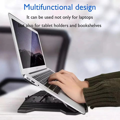 Rotatable  for 10-17" Laptops, Adjustable Height Laptop Riser for Desk, Portable Computer Stands Swivel Laptop Support with Phone Stand, Notebook Mount Holder Macbook Air Pro Lift